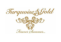 Turqouise & Gold - Luxury resort and beach wear clothes Logo of Turquoise and Gold